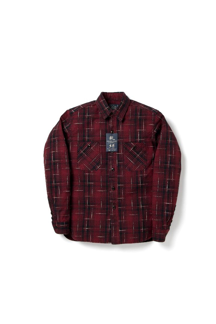 5698 Midare Kasuri Check Shirts