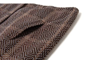 4618 Kakishibu Noragi Sashiko Coach Jacket,KAKISHIBU, small image number 5