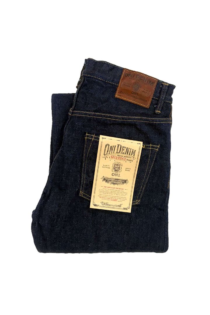 ONI822ZR-LBR 20oz Secret Denim weft Light Brown Super Wide Tapered,, medium