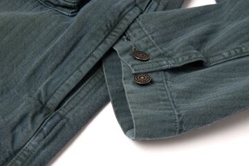 【Pre-Order】4673 Indigo Green Military Jacket,INDIGO GREEN, small image number 7