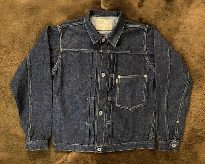 GZ-GJ1ST 16oz WWⅡ1st type denim jacket(One washed)(Right-weave),, medium image number 0