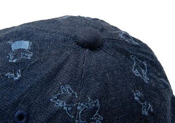D7565 All-Over Pattern Denim Cap,DENIM, small image number 2
