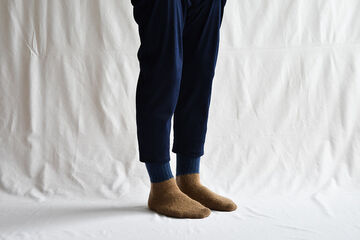 NK0704 Mohair Wool Pile Socks-NAVY-M,NAVY, small image number 7