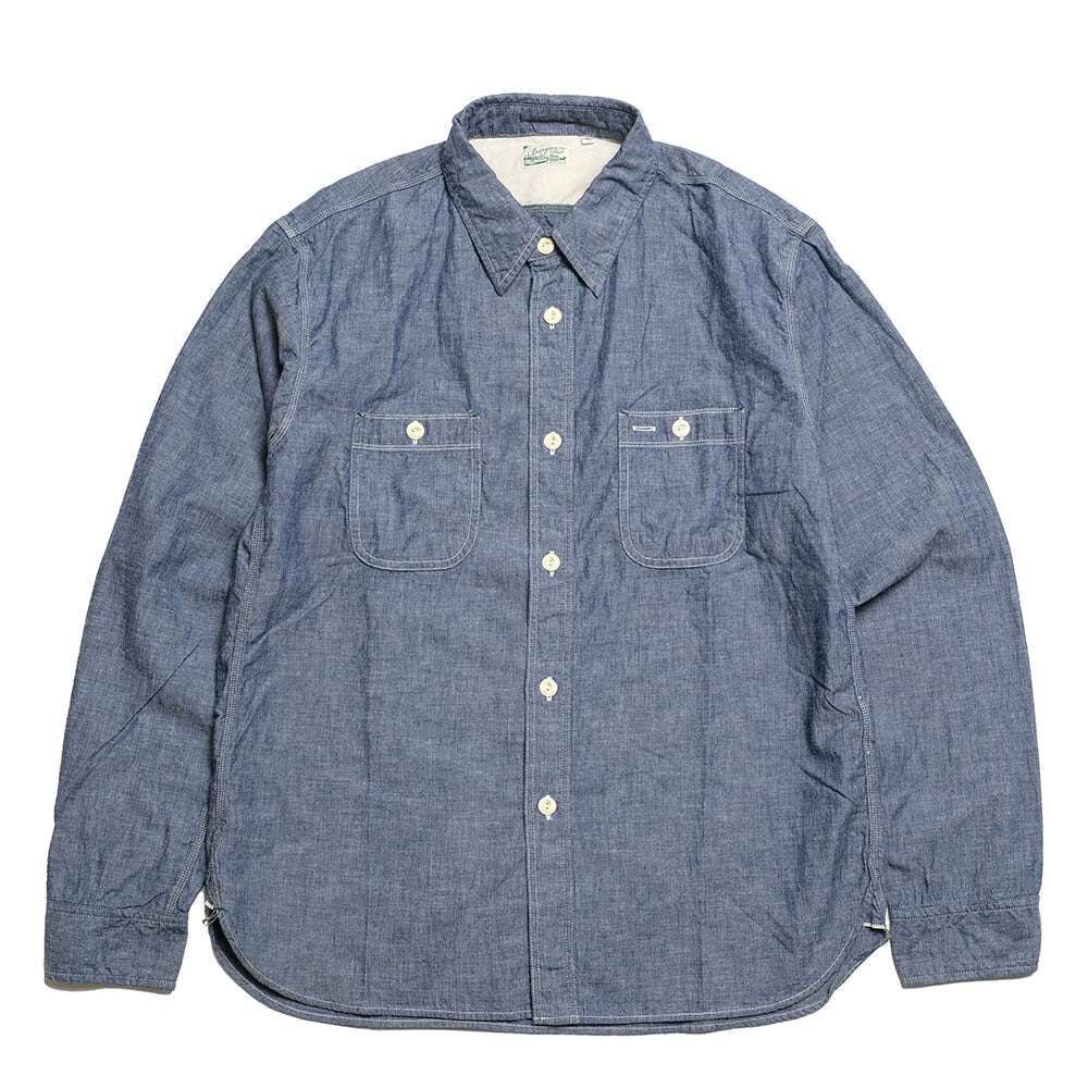 HBP-300CH Chambray Work Shirt (RED)