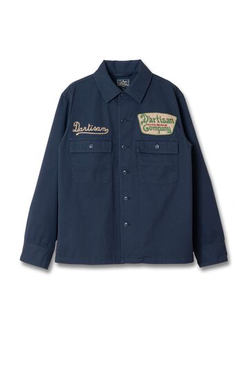 5733 Embroidery Work Shirts,NAVY, small image number 0