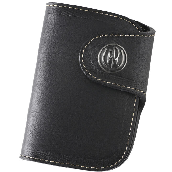 PAILOT RIVER PR-HRLC-A (REDMOON) Card Case PR-HRLC-A (OilLeather Black, OilLeather RedBrown, OilLeather DarkBrown, SaddleLeather Black, SaddleLeather DarkBrown, SaddleLeather Natural),OILLEATHER BLACK, medium image number 1