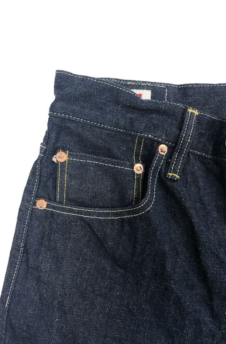 【Restock】ONI200-Ishikawadai 15oz Ishikawadai Denim Wide Straight,, medium image number 3