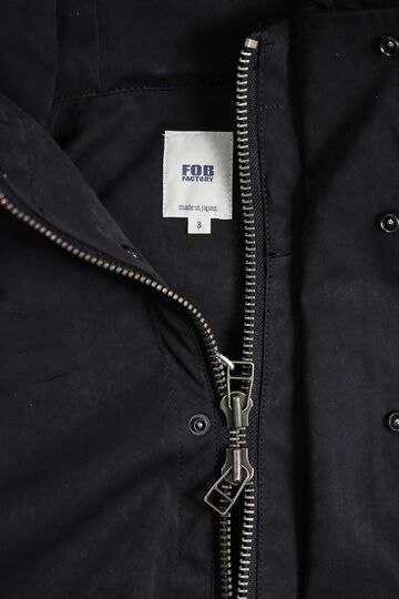 F2453 TRAIL MOUNTAIN PARKA HIGH DENSITY MIL CLOTH,BLACK, small image number 4
