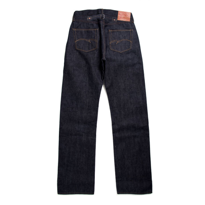 SD102-CB 15oz Cinch-back jeans loose straight(One washed),, medium image number 2