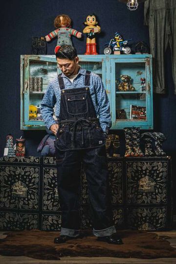 GZ-UOA0412 12oz Selvedge Denim Utility overall,ID, small image number 8