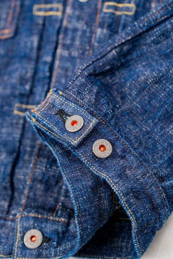 DENIMIO | GZ-SKGJ2ND-ID Kase Dyed Jean Jacket 2nd Indigo