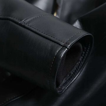 TRL-08 Humming Bird Horsehide Jacket,BLACK, small image number 3