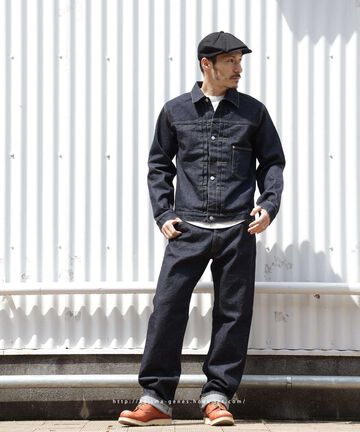 rnb5066 17oz Left Hand Twill Selvedge Denim Type1 Jacket,, small image number 7