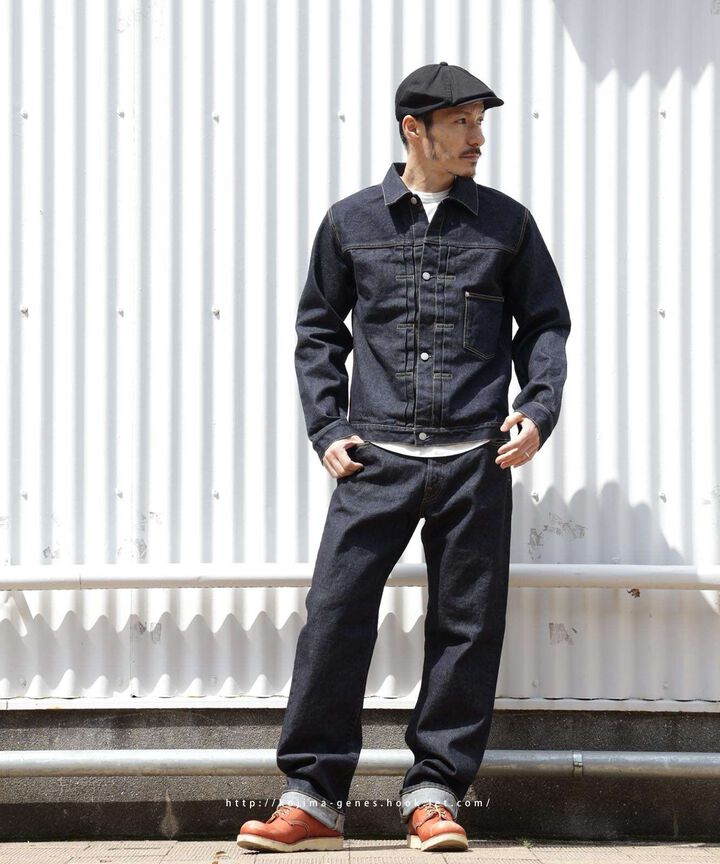 rnb5066 17oz Left Hand Twill Selvedge Denim Type1 Jacket,, medium image number 7