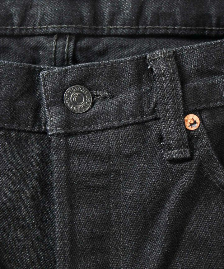 B0105SP 15.7OZ GTB Selvedge black x black denim narrow tapered(ONE WASH),, medium image number 13