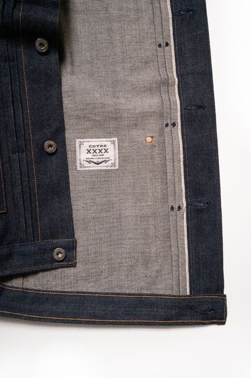 XX601 (000)  "XXXX-EXTRA" DENIM JACKET 15.8OZ ORGANIC COTTON-Non Wash-Ｍ,, small image number 9