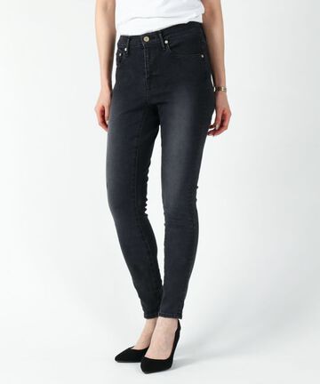 UP119302IS MAURIAT Skinny ISKO Stretch Denim-BLK-0,BLK, small image number 8