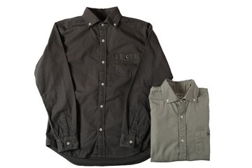 BR-4965N  NEW OX REGULAR LONG SLEEVE SHIRT,KHAKI, small image number 1