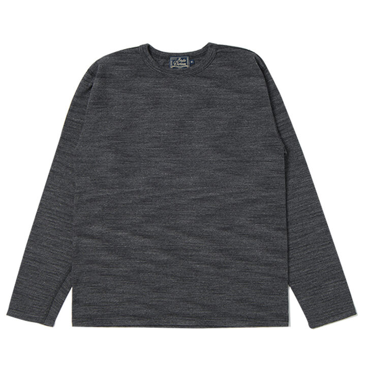 9938 Suvin Gold Loopwheeled Long sleeve T(3 COLORS),MOCK GRAY, medium image number 4
