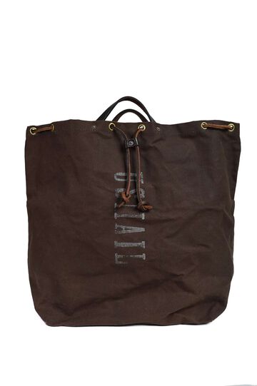VS-211 CANVAS×LEATHER MAIL PURSE BAG-LARGE,BLACK, small image number 1