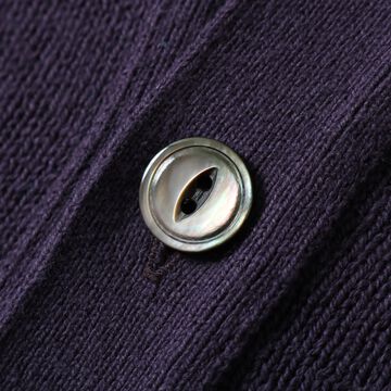 BR-25227 7G RECYCLE/C CARDIGAN,PURPLE, small image number 5