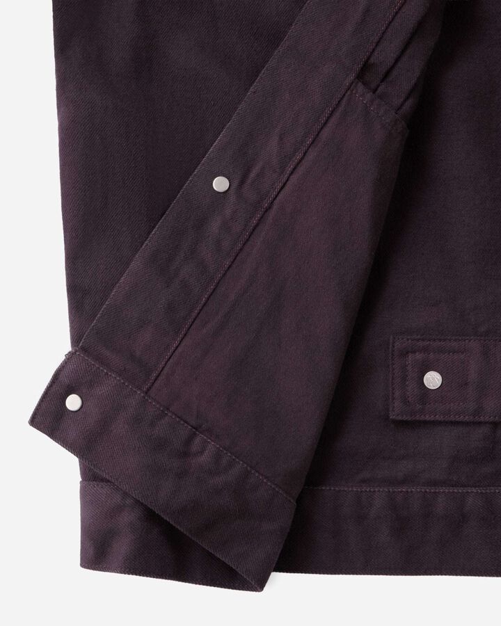 MMGJ6007 #001 DENIM JACKET - SHIKON,PURPLE, medium image number 6