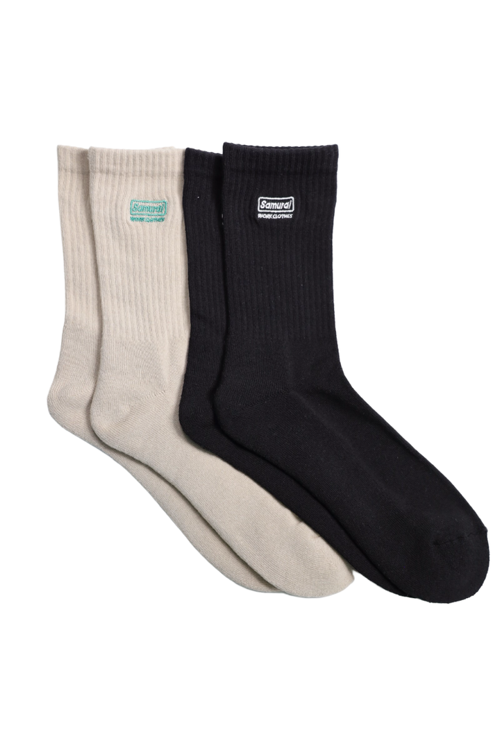 SWCKS23-04 / SWCKS23-05 EMBROIDERED LOGO SOCKS