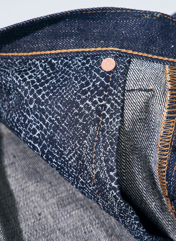 S511VX17oz-25M 17oz "YEAR OF THE SNAKE" SLIM TAPERED JEANS,, small image number 8