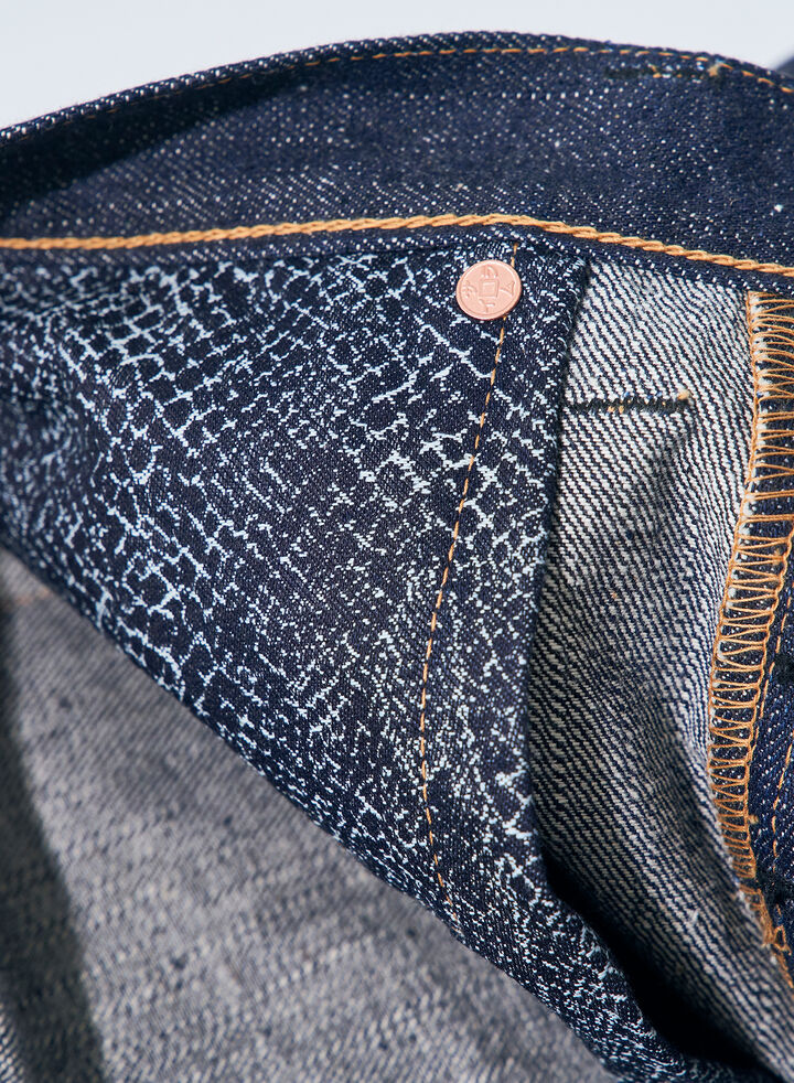 S511VX17oz-25M 17oz "YEAR OF THE SNAKE" SLIM TAPERED JEANS,, medium image number 8