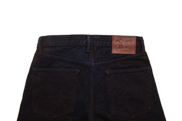 D1908 14oz Bengara Dyed Jeans Relax Tapered,, small image number 6