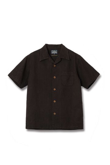 5739 Amami Mud Short-Sleeve Shirts,BROWN, small image number 2