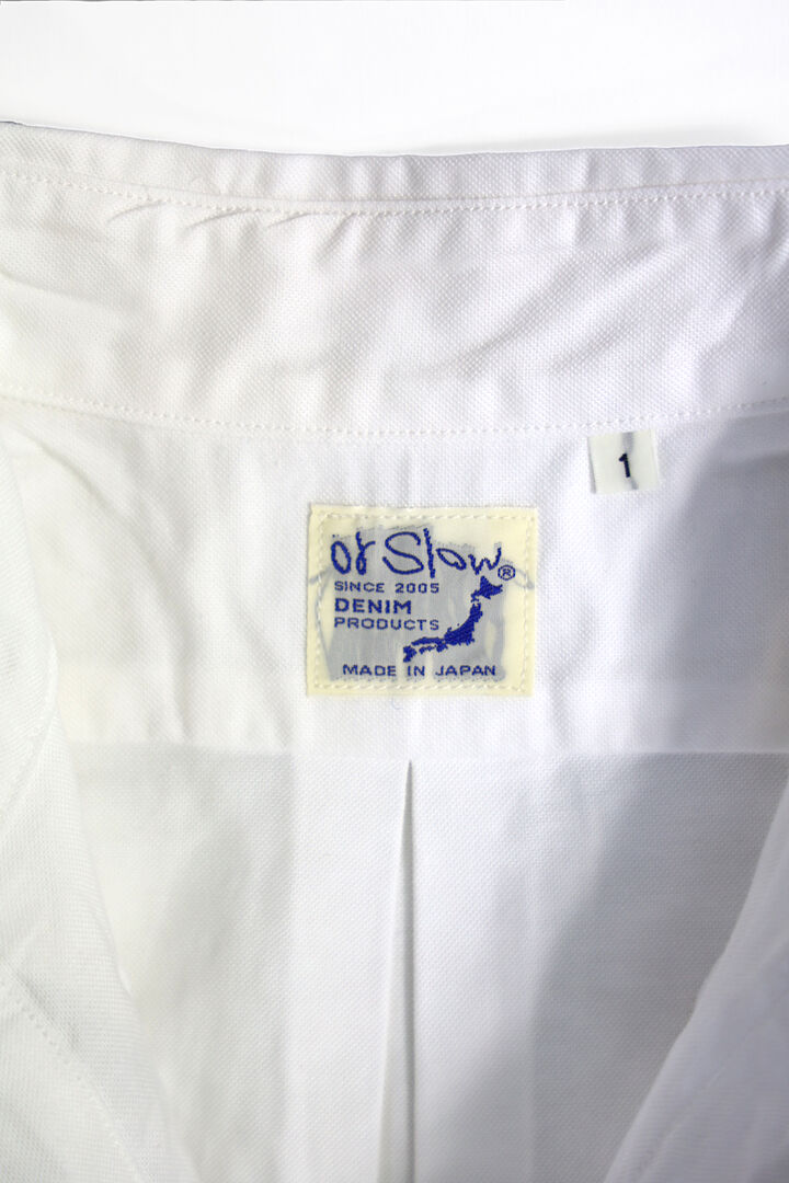 STANDARD OXFORD WHITE BOTTON DOWN SHIRT 01-8112-69,, medium image number 3