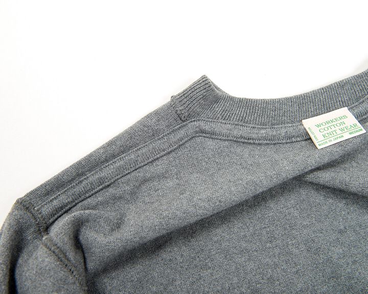 WKSFCKMWCRGRY FC Knitting Medium Weight Crew neck Knitwear (GREY),, medium image number 5