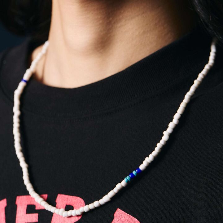 【NORTH WORKS】BR-7801W ANTIQUE BEADED NECKLACE,RED, medium image number 8