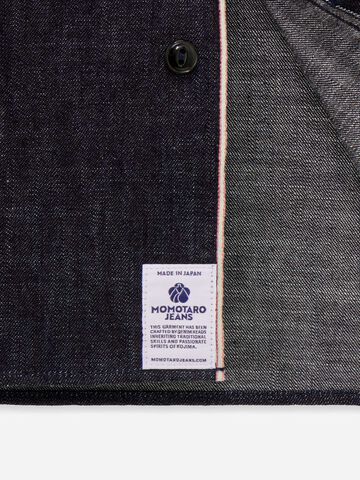 MMLS3001 8oz TRIPLE STITCH L/S DENIM SHIRT(TWO STRIPES),INDIGO, small image number 8