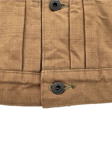 ONI02516P-HOX-BRK Sulfur Heavy Oxford Brown Khaki TypeⅡ Jacket with warm pocket,, small image number 5