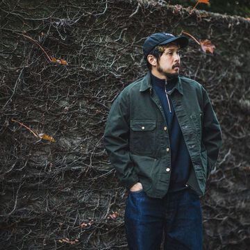 TCB 13.5oz Cat Head Jacket Green Canvas,, small image number 4