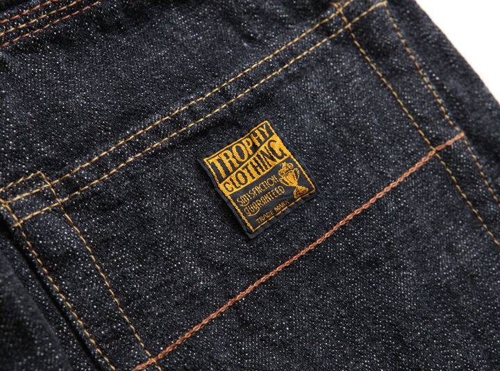 TRP1606BK W Knee Standard Black Dirt Denim,, medium image number 3