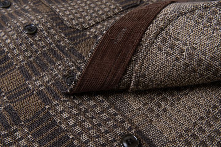 【Pre-Order】5750 OLD BLANKET Shirt Type Jacket,BROWN, medium image number 8