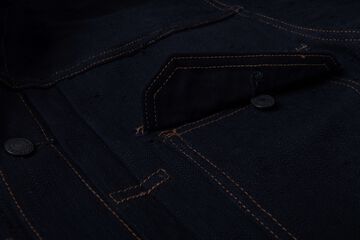 【Pre-Order】D4630 15oz KARASU Denim Jacket,, small image number 4