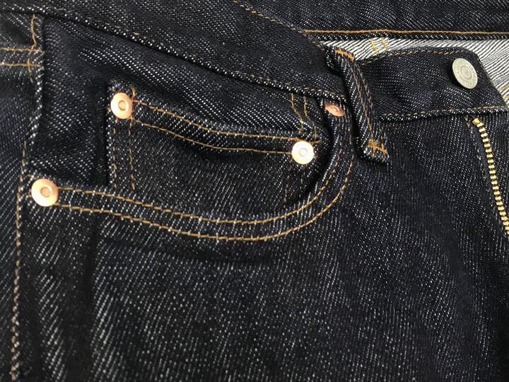 RNB1221R 21oz Straight Jeans,, medium image number 2