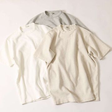 BR-8314 "STANDARD" 20/- Stretch Spun Milled S/S T-shirt,OATMEAL, small image number 3