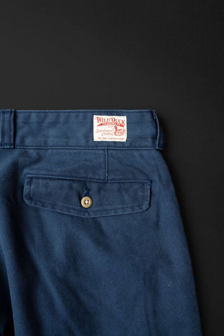 M1014RC WILD DUCK CANVAS TROUSER (NAVY),NAVY, medium image number 2