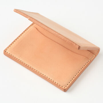 PAILOT RIVER PR-LC02 (REDMOON) Card Case (6 COLORS),SADDLELEATHER NATURAL, small image number 7