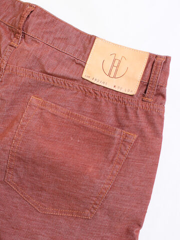 JB2101 TC CORDUROY ANKLE CUT SLIM STRETCH (Bordeaux),, small image number 5