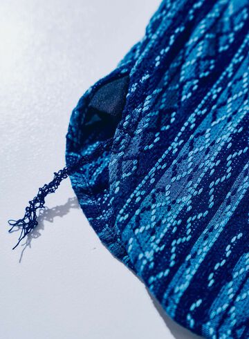 SSS25-SKS Natural Indigo Stripe Shirt,, small image number 3