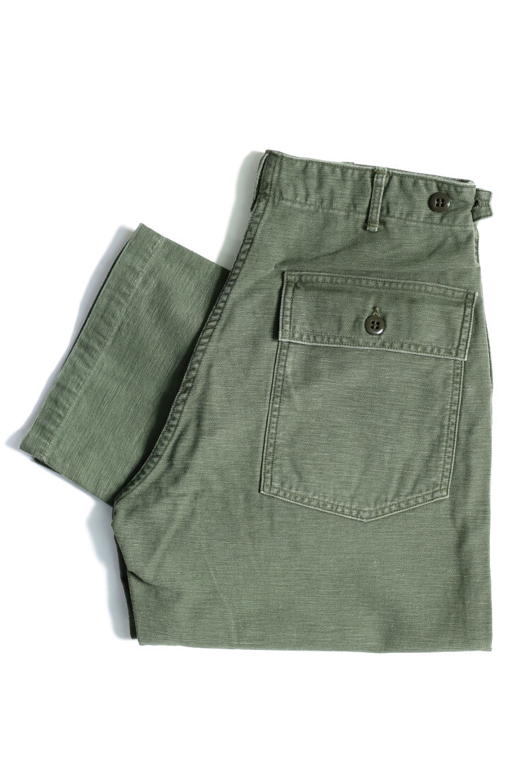 01-5002-216 US ARMY FATIGUE PANTS USED WASH (REGULAR FIT),, medium