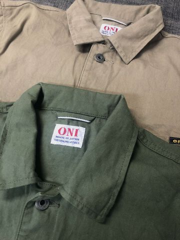 ONI03501-SVC 9.5oz Selvage Chino Coverall,KHAKI BEIGE, small image number 14