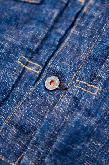 GZ-SKGJ2ND-ID Kase Dyed Jean Jacket 2nd Indigo,, small image number 4