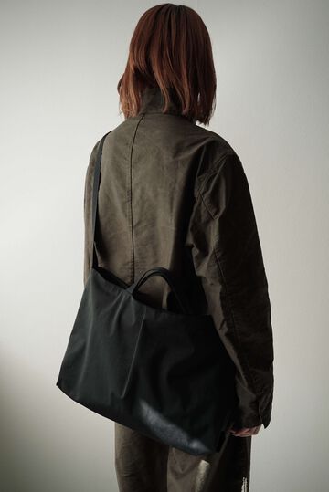 CAP709AC High Density Milcloth / Tuck Tote (BLACK),BLACK, small image number 6
